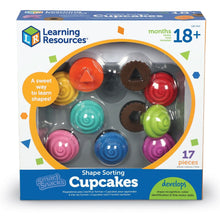 Load image into Gallery viewer, Smart Snacks® Shape Sorting Cupcakes