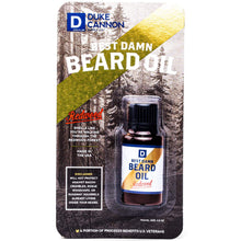 Load image into Gallery viewer, Duke Cannon Beard Oil Travel Size