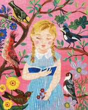 Load image into Gallery viewer, Girl Who Reads To Birds 500 Piece Puzzle
