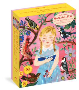 Girl Who Reads To Birds 500 Piece Puzzle