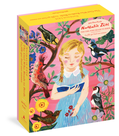 Girl Who Reads To Birds 500 Piece Puzzle
