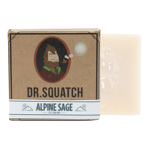 Dr. Squatch Alpine Sage Bar Soap
