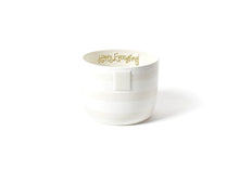 Load image into Gallery viewer, Mini Bowl Happy Everything Base White Stripe