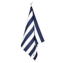 Load image into Gallery viewer, Dock & Bay Quick Dry Towel Extra Large Navy Stripe