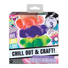 Load image into Gallery viewer, CHILL OUT &amp; CRAFT Scrunchie Design Kit

