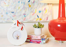 Load image into Gallery viewer, Mini 8.5 Round Frame Happy Everything Base White Medium Stripe