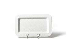 Load image into Gallery viewer, Mini Entertaining Rectangle Platter Happy Everything Base Red Small Dot