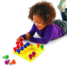 Load image into Gallery viewer, Rainbow Peg Play™ Activity Set
