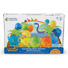 Load image into Gallery viewer, Counting Dino-Sorters Math Activity Set