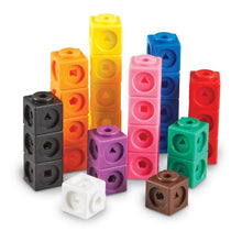 Load image into Gallery viewer, MATHLINK CUBES SET OF 100