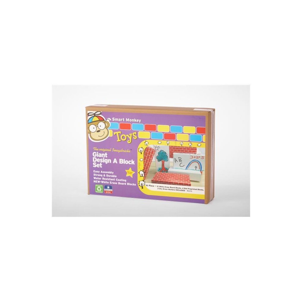 Smart Monkey Toys 6016 Design A Block Set