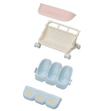 Load image into Gallery viewer, Calico Critters Triplets Stroller