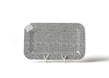 Load image into Gallery viewer, Mini Entertaining Rectangle Platter Happy Everything Base Red Small Dot