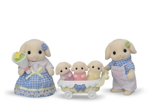 Calico Critters Flora Rabbit Family