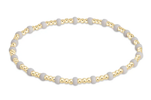 ENewton Gameday Hope Gold Sincerity Bracelet - White