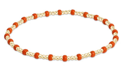 ENewton Gameday Hope Sincerity Bracelet - Bright Orange