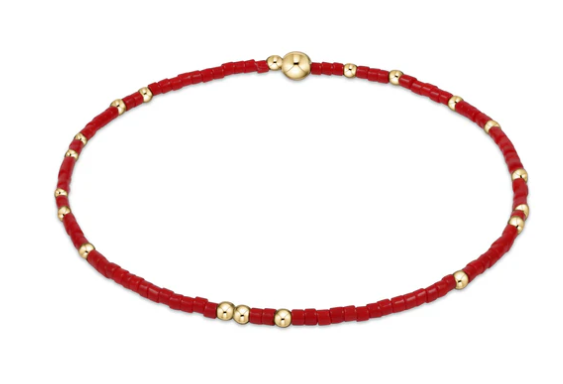 ENewton Gameday Hope Unwritten Bracelet - Bright Red