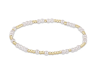 ENewton Hope Unwritten 3MM Bead Bracelet - Pearl