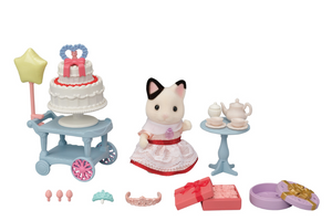 Calico Critters Party Time Tuxedo Cats Playset