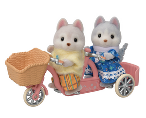 Calico Critters Tandem Cycling Set