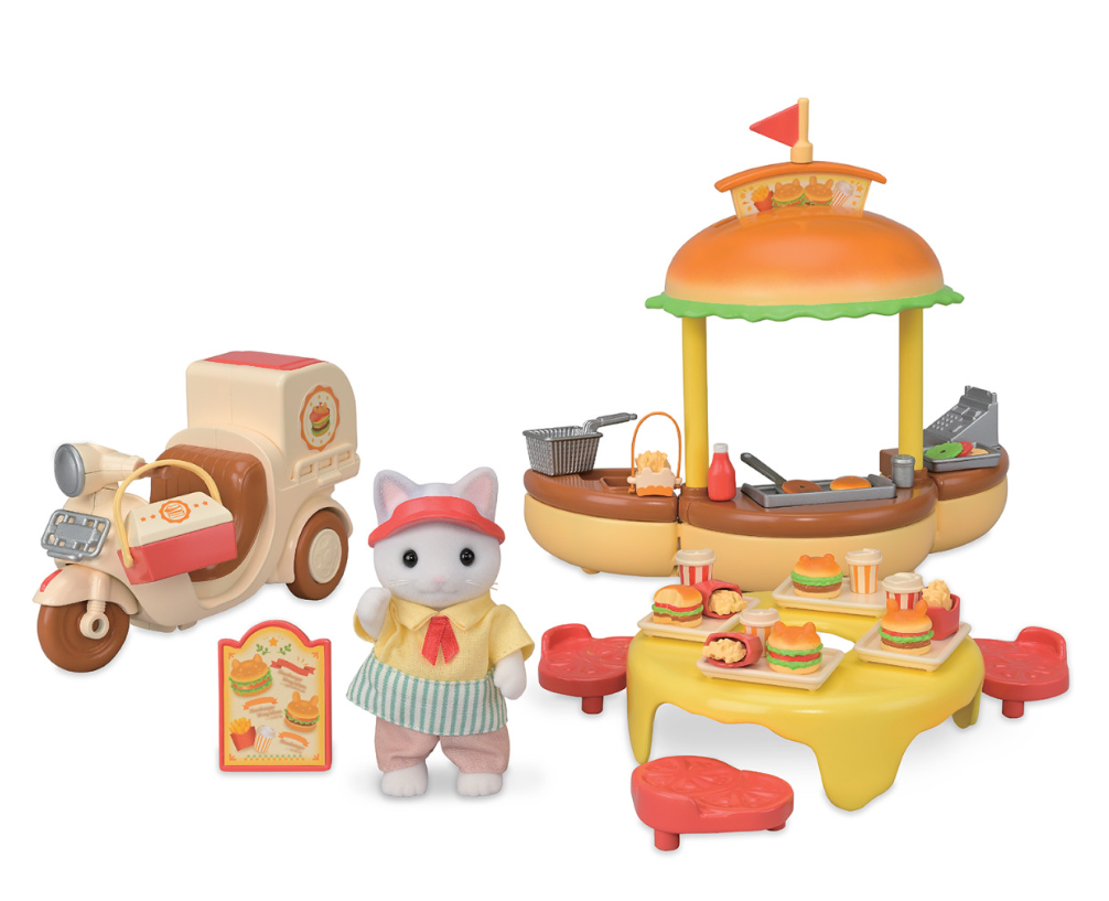 Calico Critters Hamburger Stand