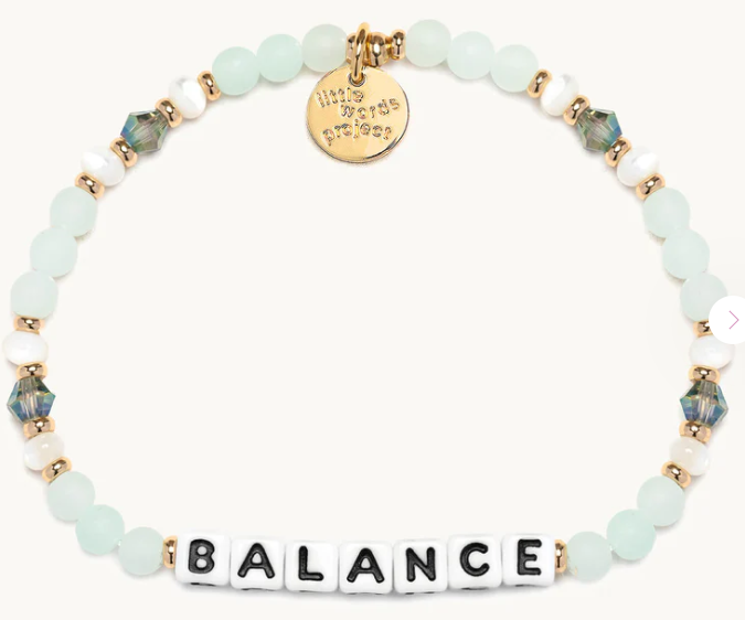 Little Words Project Bracelet S/M - Balance