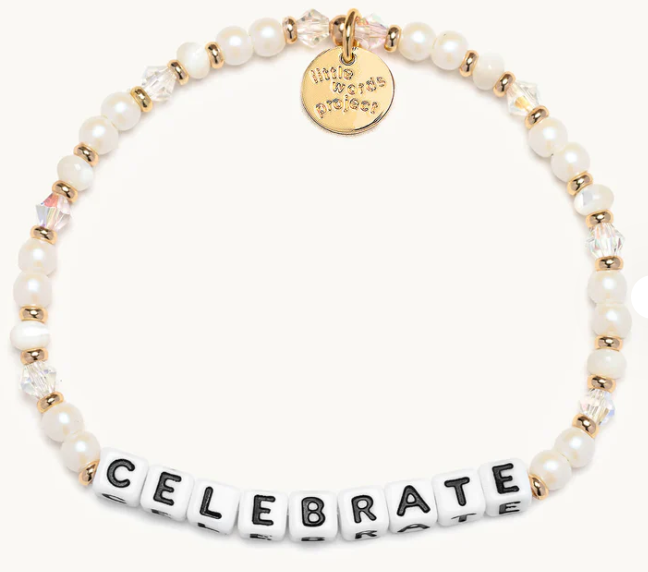 Little Words Project Bracelet S/M - Celebrate