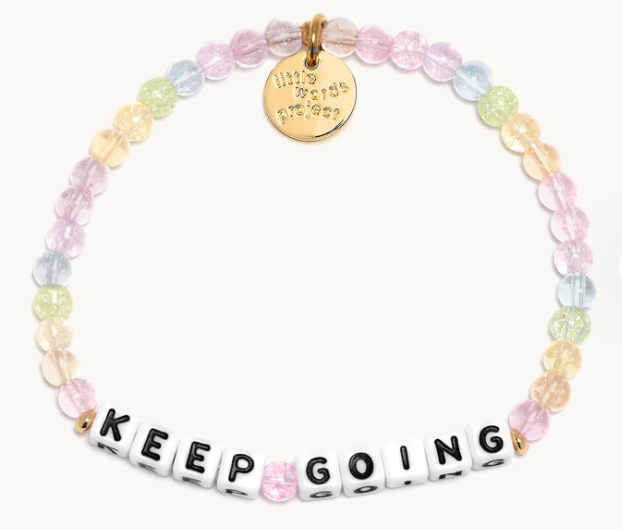 Little Words Project Bracelet M/L - Keep Going
