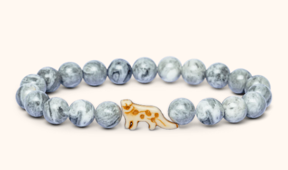 Fahlo The Ascent Bracelet - Snow Leopard