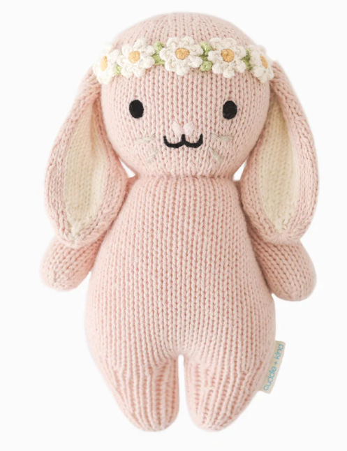 Cuddle + Kind Baby Animal Collection - Bunny Rose (Flower Crown)