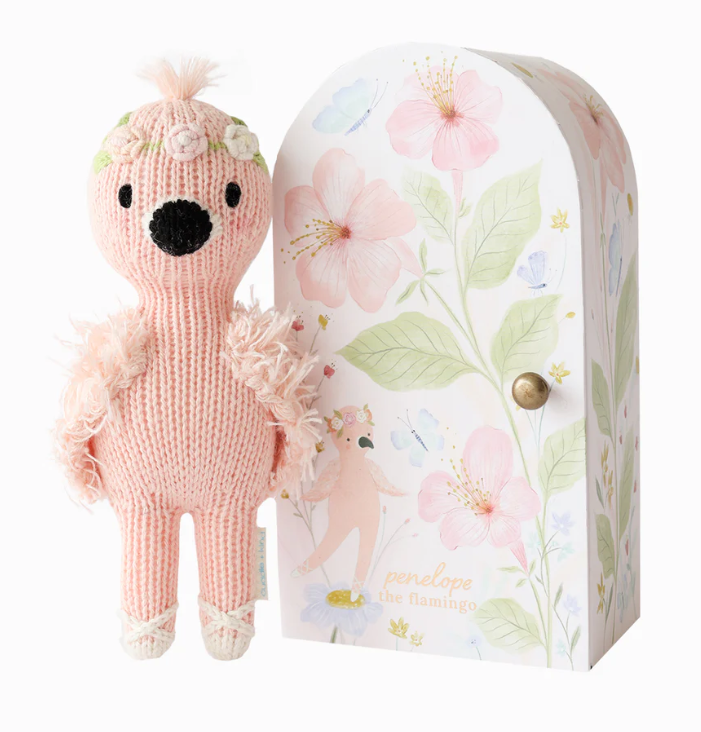 Cuddle + Kind Tiny Collection - Penelope the Flamingo