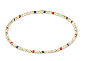 Enewton Hope Sincerity Pattern 2mm Bead Bracelet - Firecracker
