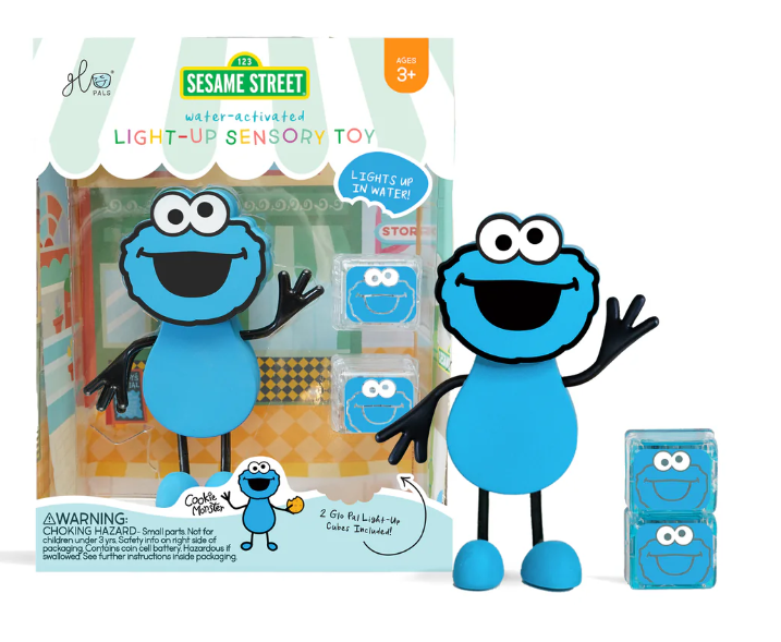 Glo Pals Cookie Monster Light Up Sensory Toy