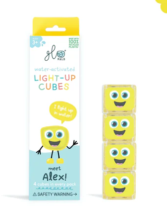 Glo Pals Light Up Cubes Meet Alex