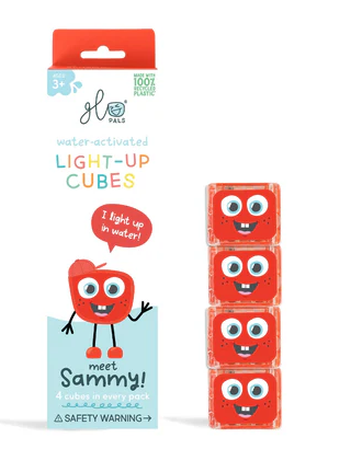 Glo Pals Light Up Cubes Meet Sammy