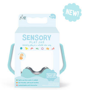 Glo Pals Sensory Play Jar - Frosty Fun Blue