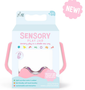 Glo Pals Sensory Play Jar - Bubblegum Pink