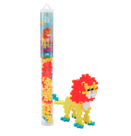 Plus Plus  70 pcs - Tube - Lion
