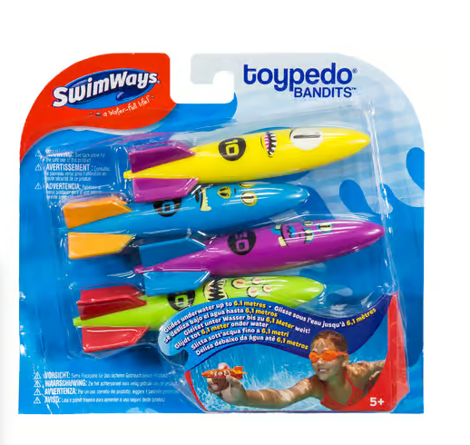 SWIMWAYS TOYPEDO BANDITS