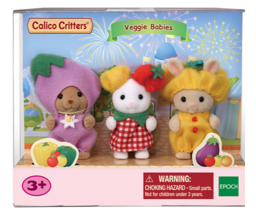 Calico Critters Veggie Babies