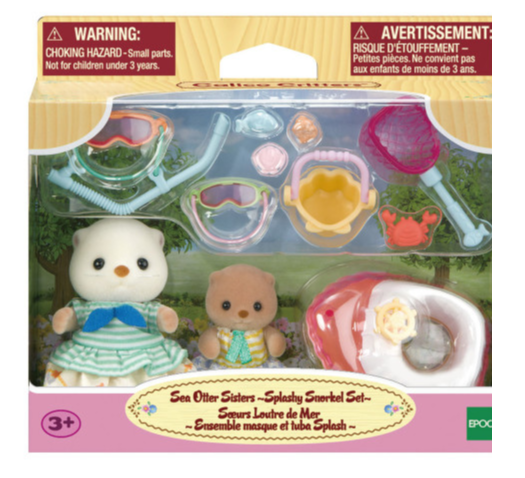 Calico Critters Sea Otter Sisters