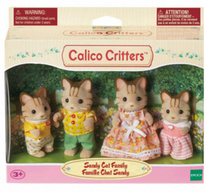 Calico Critters Sandy Cat Family
