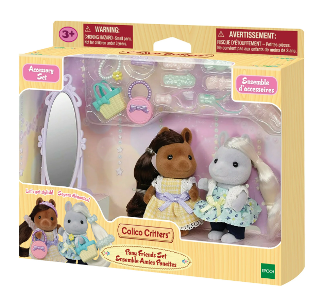 Calico Critters Pony Friends Set
