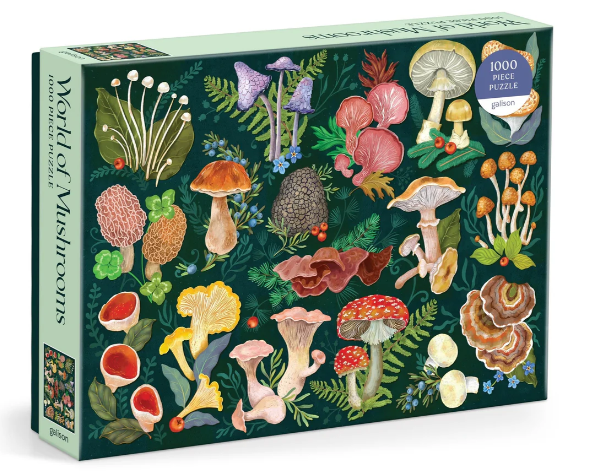 World of Mushrooms 1000pc Puzzle