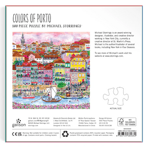 Colors of  Porto 500 pc Puzzle