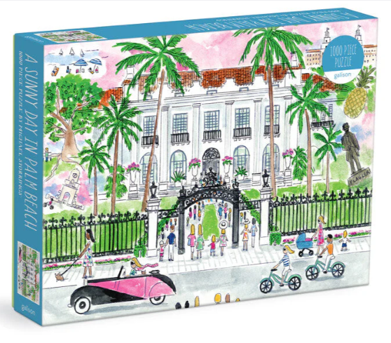 A Sunny Day in Palm Beach by Michael Storrings 1000pc puzzle