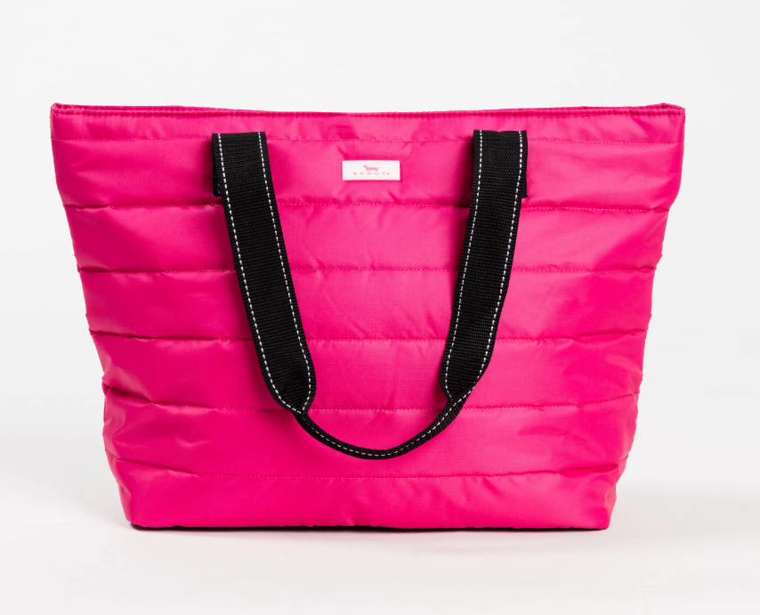 Pink Puffer - Layover Tote Bag