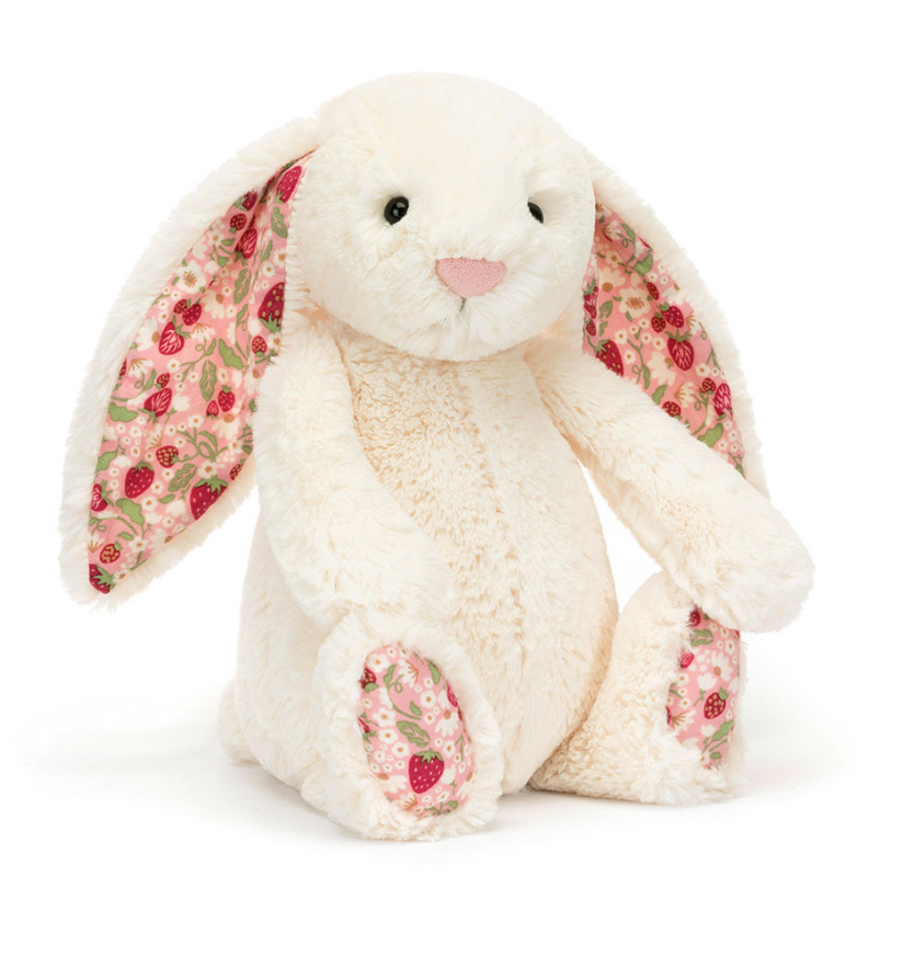 Blossom Cream Bunny - Berry