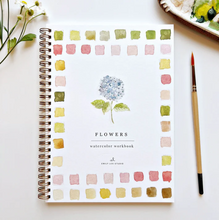 Load image into Gallery viewer, Emily Lex Watercolor Workbook - Flowers
