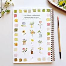 Load image into Gallery viewer, Emily Lex Watercolor Workbook - Flowers
